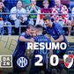Falhanços, golaços e polémica: Inter elimina River (resumo)