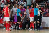 Árbitros do Benfica-Sporting no quarto jogo da final de Futsal