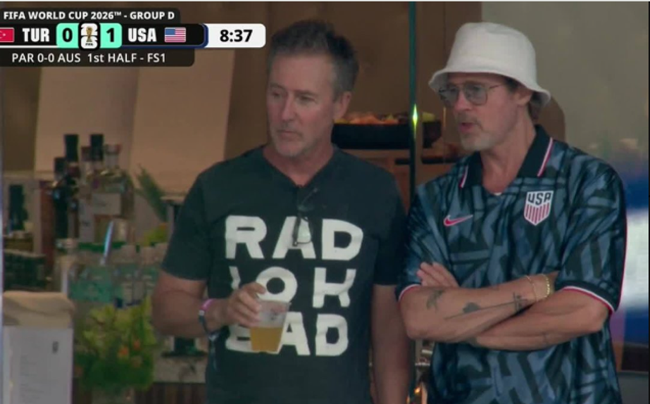 Brad Pitt e Edward Norton a verem o EUA-Turquia
