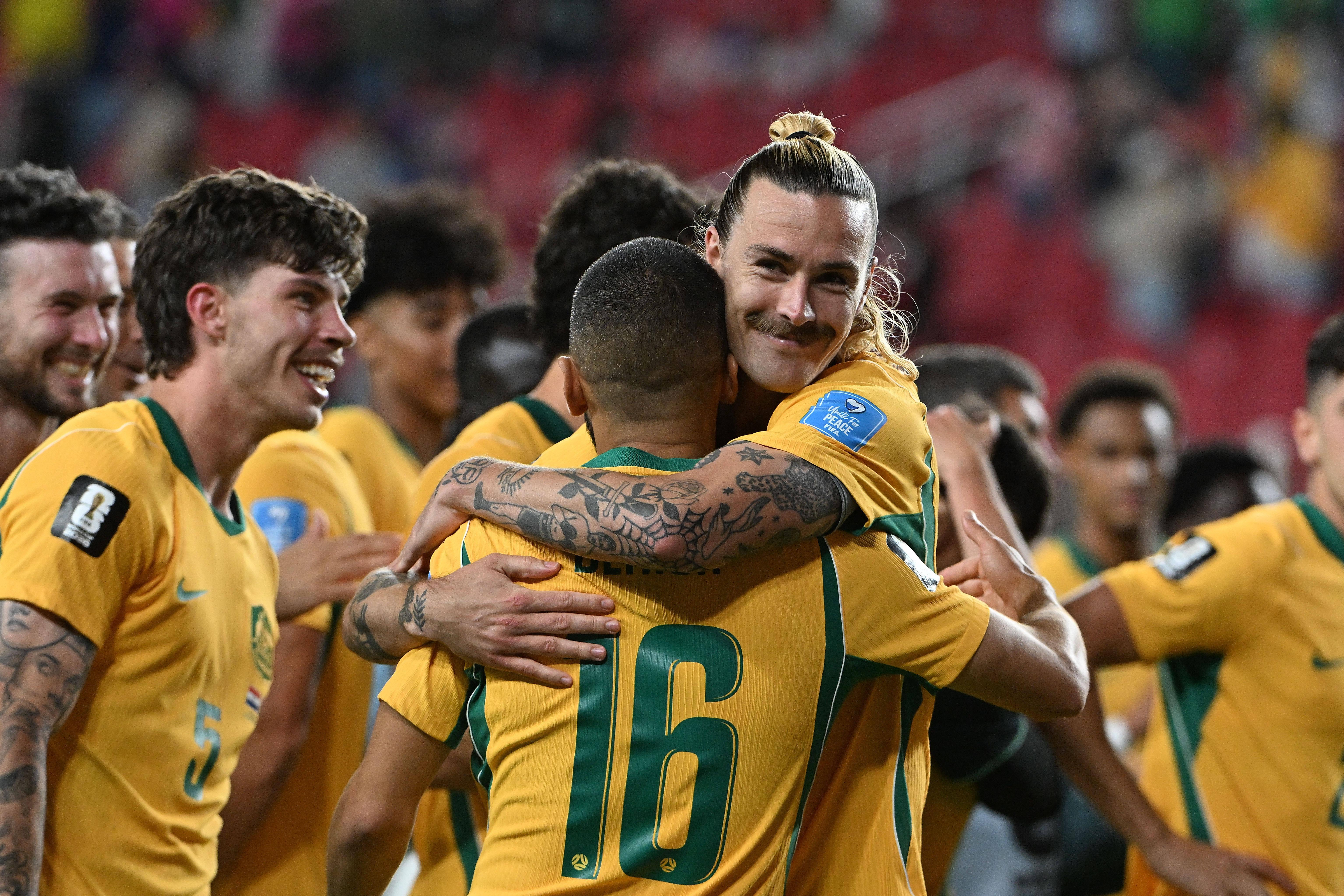 Empate com o Paraguai bastou para a Austrália fazer a festa