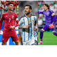 Cristiano Ronaldo, Lionel Messi e Memo Ochoa fizeram história ao participarem em seis Mundiais, algo que nunca ninguém tinha atingido