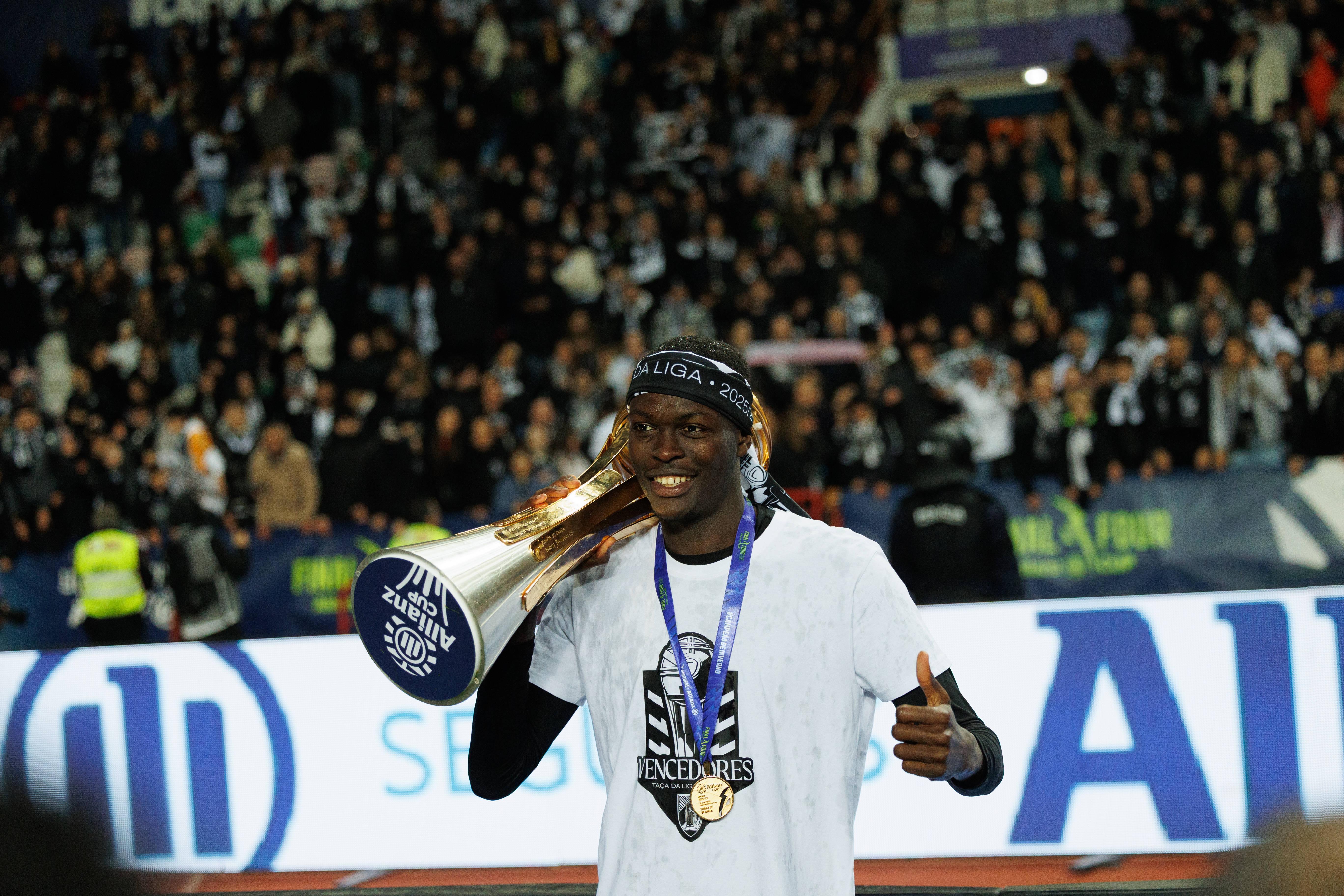 Na época passada, Alioune Ndoye foi herói do Vitória de Guimarães na inédita conquista da Taça da Liga
