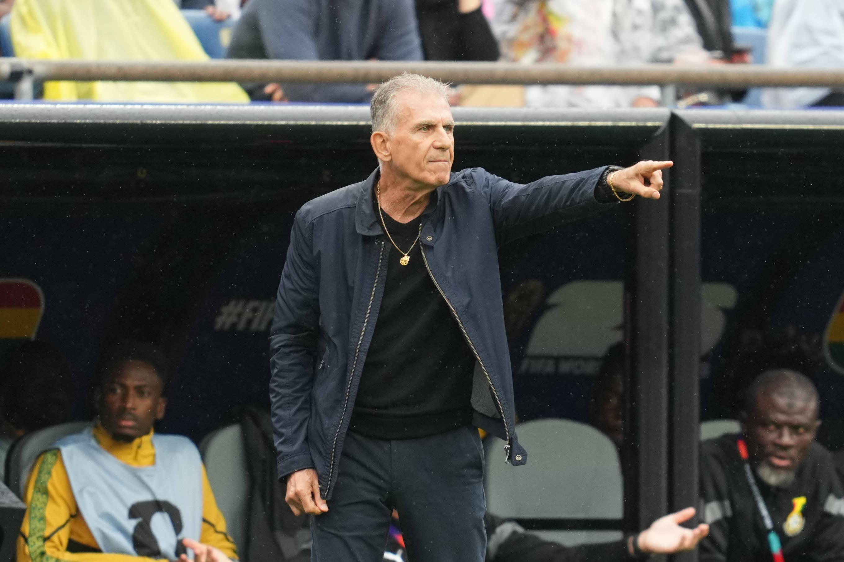 Carlos Queiroz está no Mundial 2026 pelo Gana e soma uma vitória e um empate em dois jogos