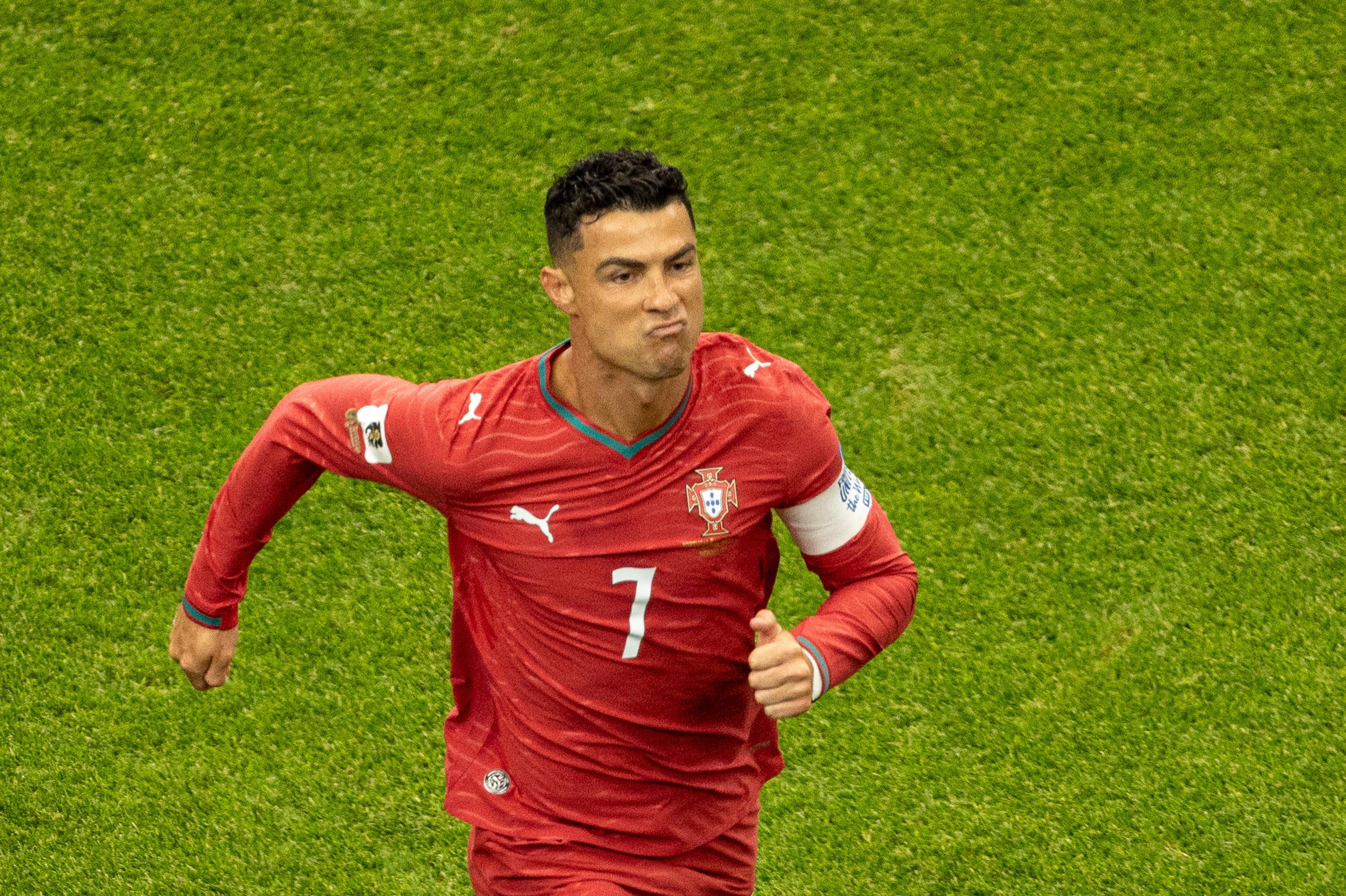 Cristiano Ronaldo bisou no segundo jogo do Mundial 2026