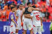 Jogadores da Tunísia não esconderam a desilusão