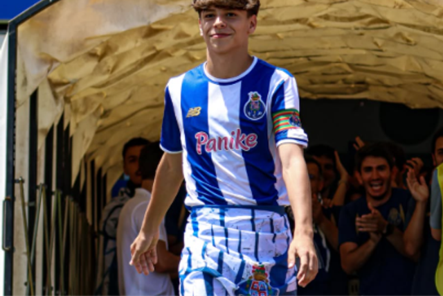 Tiago Portugal foi o melhor marcador do campeonato de iniciados - Foto: FC Porto