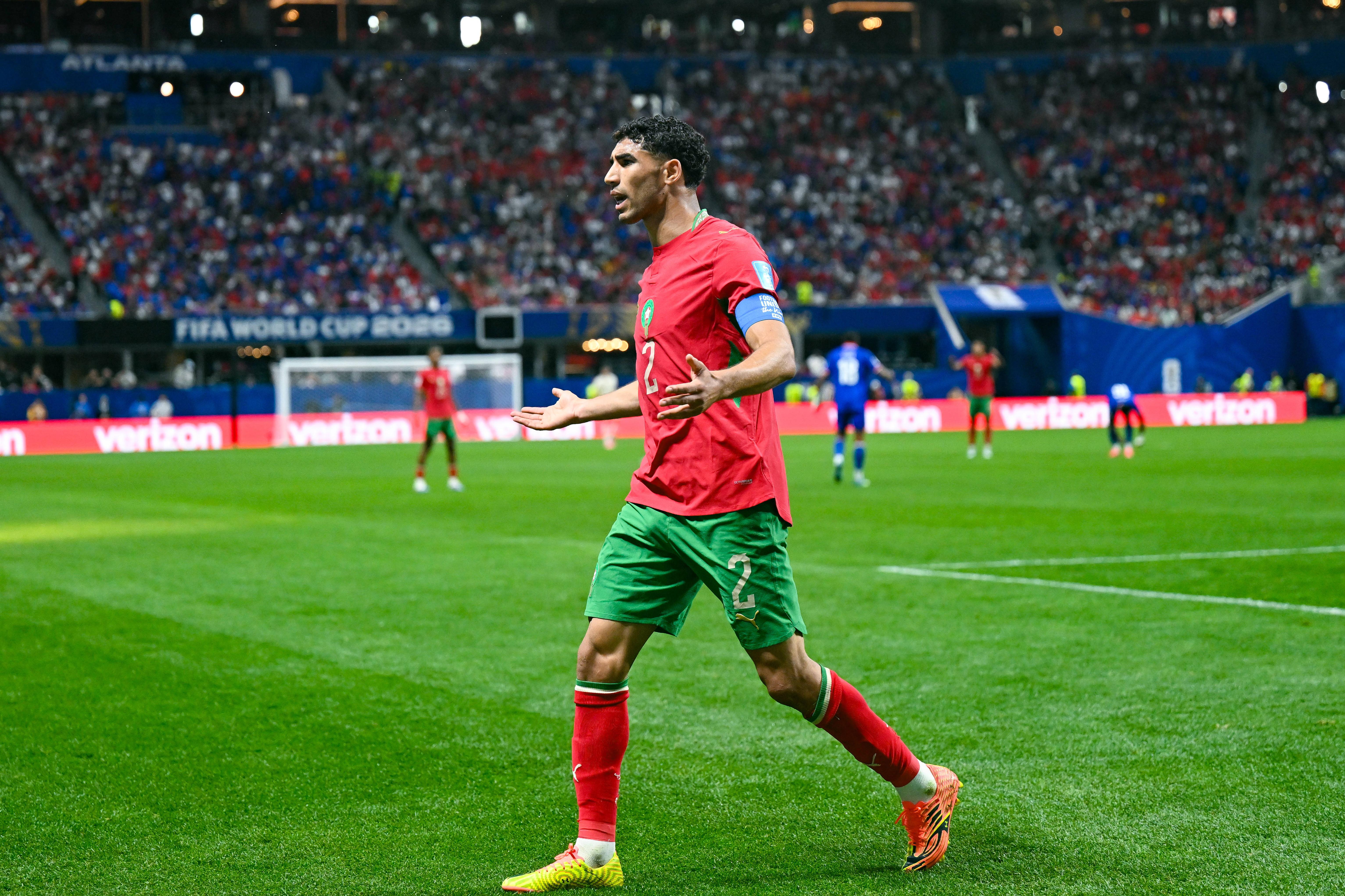 Hakimi ao serviço de Marrocos no Mundial 2026
