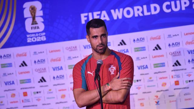Diogo Costa em declarações aos jornalistas - Foto: Miguel Nunes
