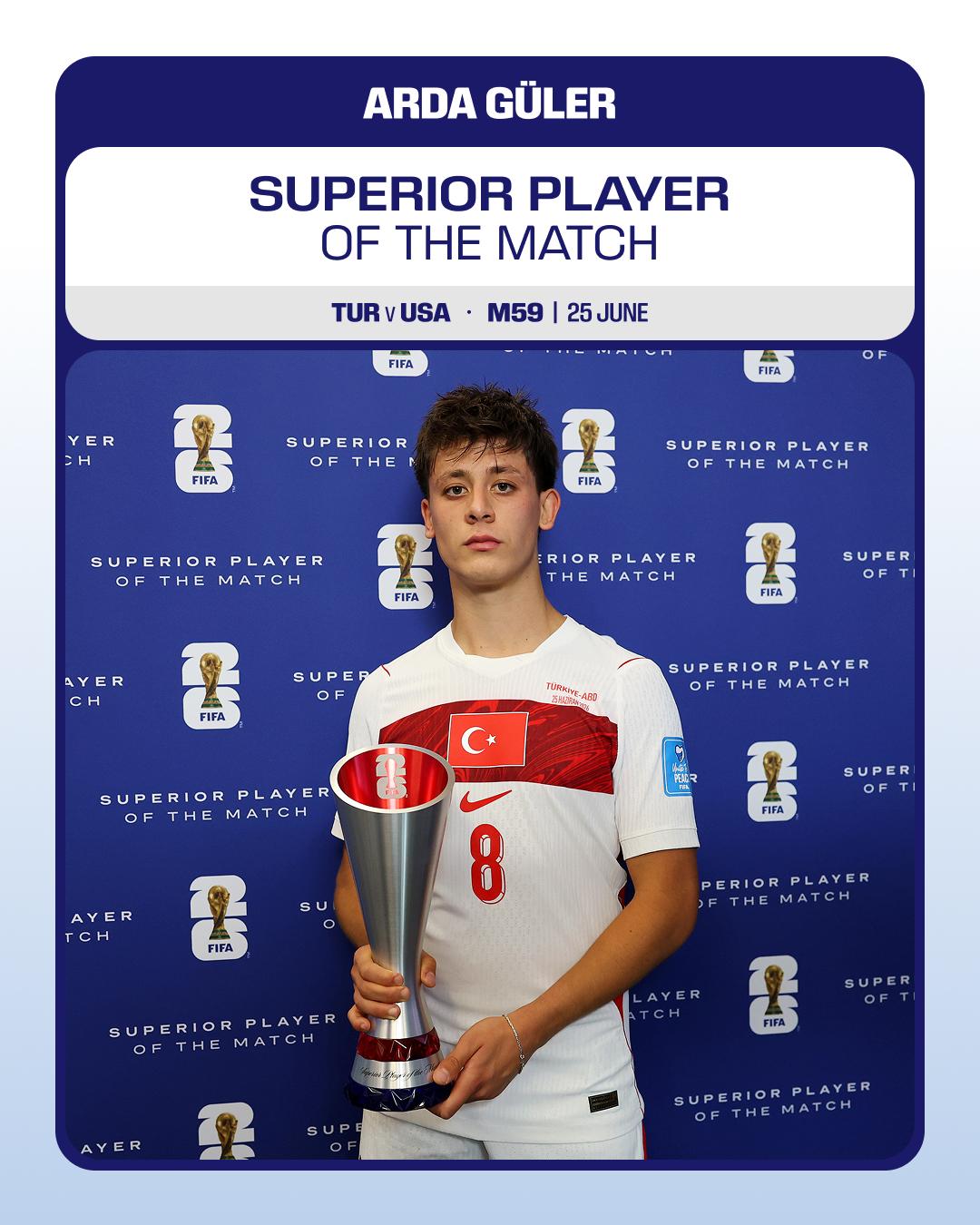 Turquia-Estados Unidos: Arda Guler