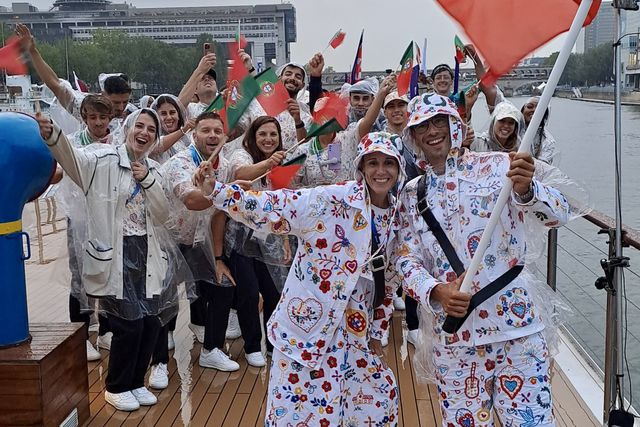 Pimenta e Cabecinha lideraram desfile de 22 atletas lusos