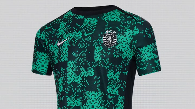 Sporting revela a nova camisola de aquecimento