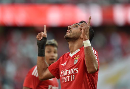 Pavlidis reage ao primeiro golo no Estádio da Luz