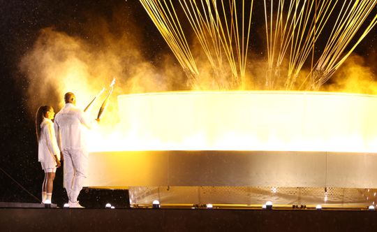 Fotogaleria: os melhores momentos da cerimónia de abertura de Paris 2024