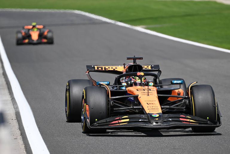 Lando Norris em Spa-Francorchamps