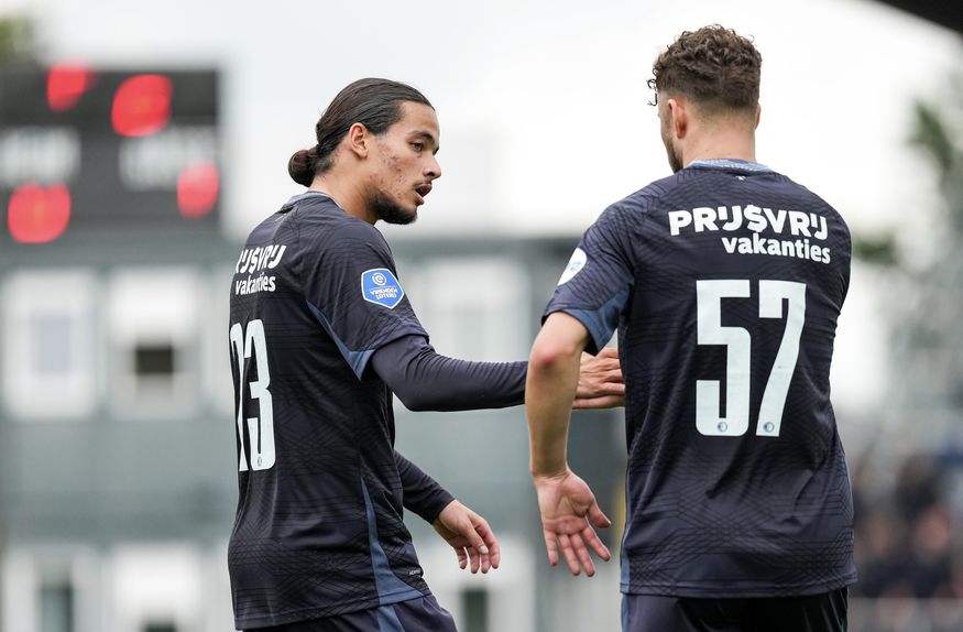 Moussa, alvo do Benfica, marcou o golo do Feyenoord frente ao Nice (foto: Feyenoord)