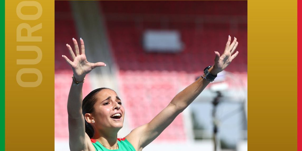 Mariana Moreira conquistou o ouro em Skopje (imagem: COP)