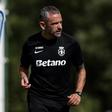 Rui Borges a orientar treino - Foto: Sporting