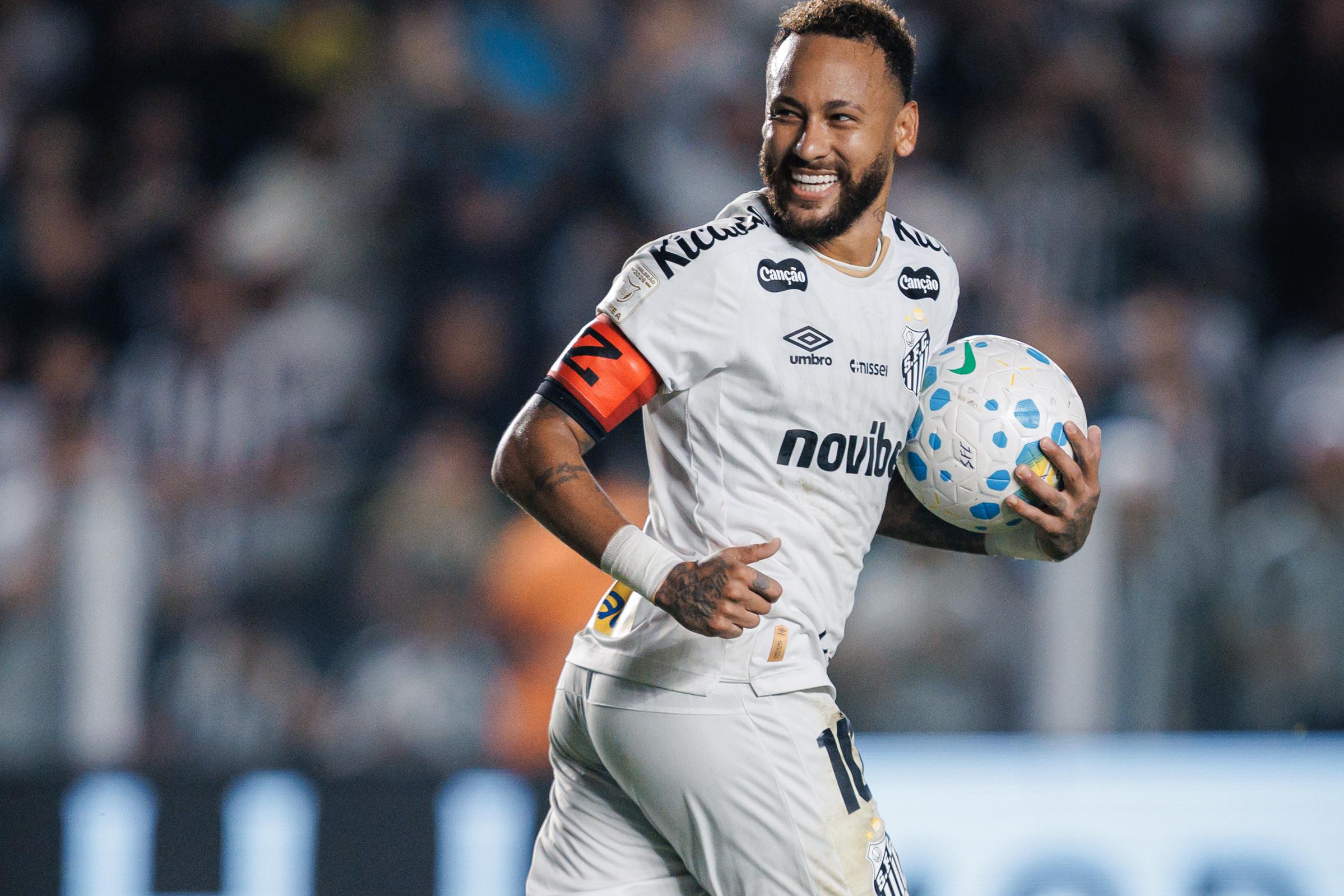 Neymar no Santos-Chapecoense - Foto: Raul Baretta/ Santos FC
