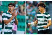 Rafael Nel e Flávio Gonçalves são os rostos da nova geração dos leões que vão fazer parte do plantel em 2026/2027 - Foto: IMAGO