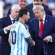 Infantino, Messi e Trump