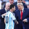 Infantino, Messi e Trump