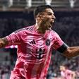 Suárez celebra com a camisola do Inter Miami