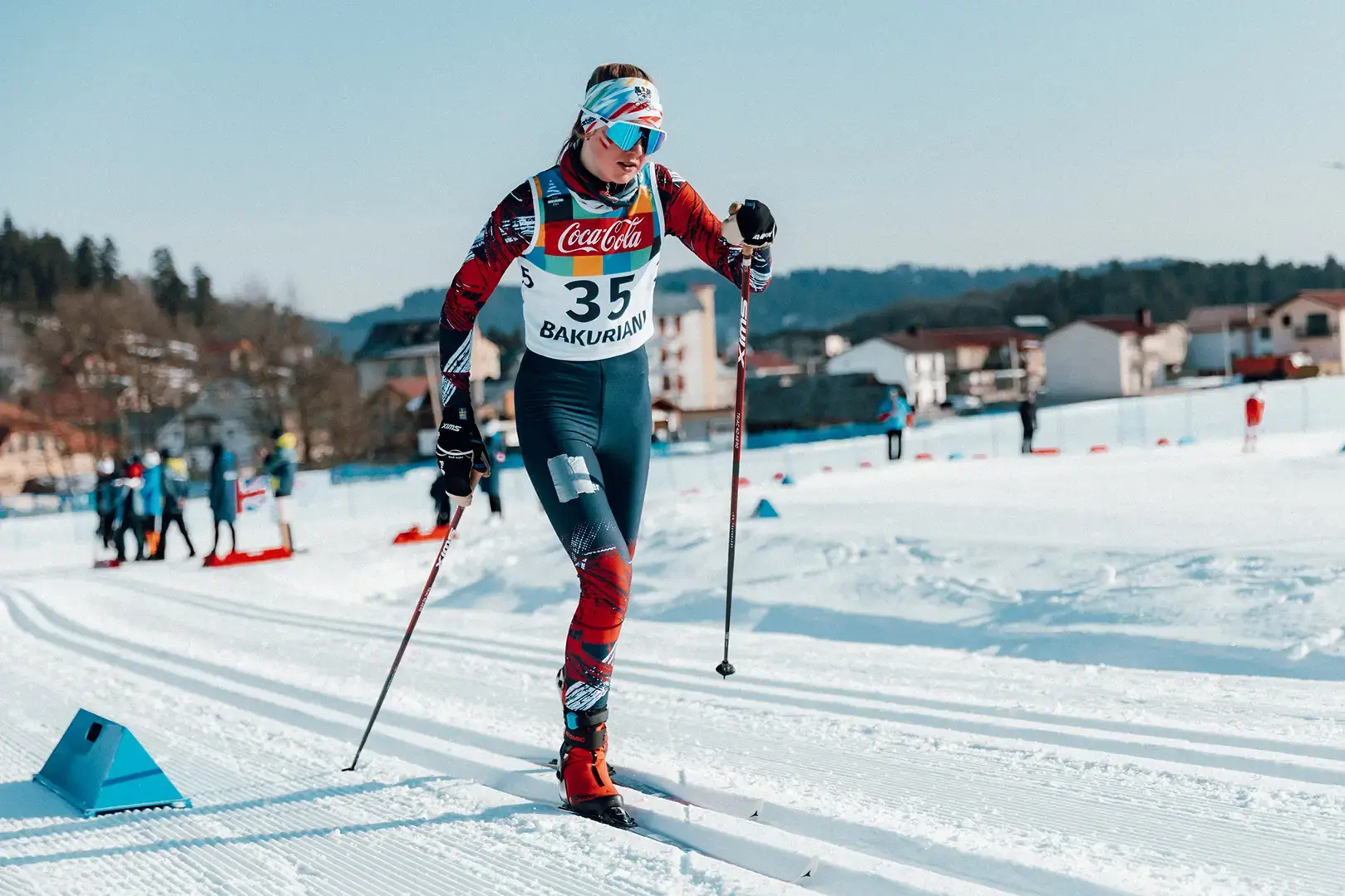 Katharina Engelhardt termina carreira por uma questão de sobrevivência. Foto TEAM AUSTRIA