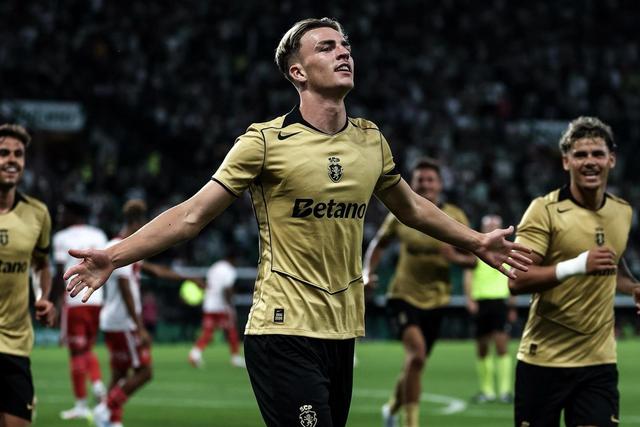 Jesse Derry estreou-se em Alvalade com um golo - Foto: Sporting CP