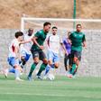 Alexandre Parsemain não tem deixado os seus créditos por mãos alheias e tem sido o goleador do Moreirense — Foto: Moreirense