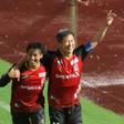 Miura, com a braçadeira de capitão, a festejar o golo que marcou - Foto: X/@Japão FC