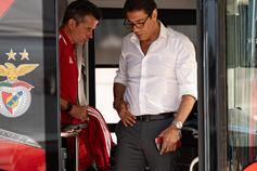 «Rui Costa na bancada... parece que lhe morreu o periquito»