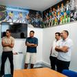 Artur, Drulovic, Fernando e Guarín visitaram o CTFD Jorge Costa - Foto: FC Porto