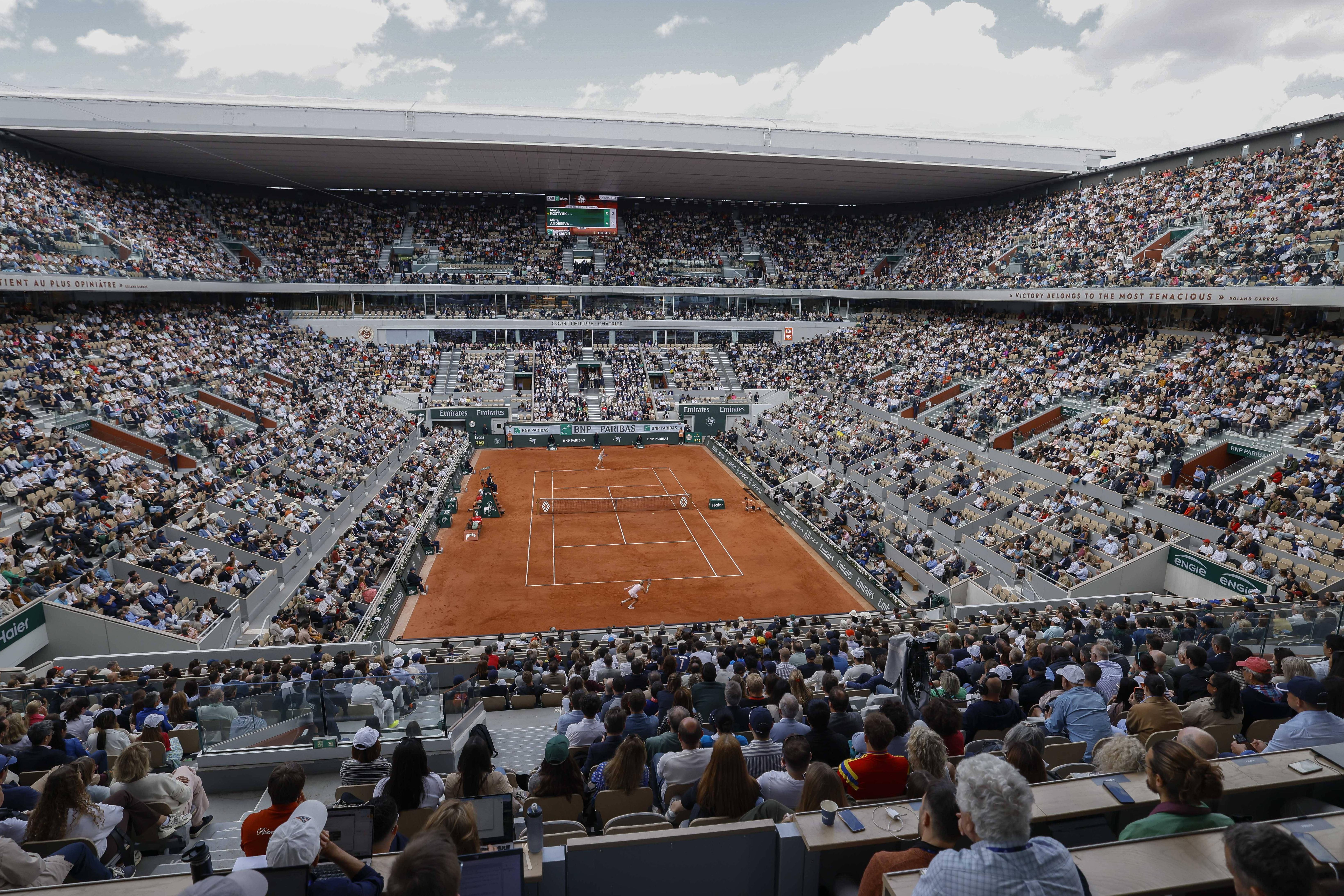 O segundo Grand Slam da temporada, Roland Garros, foi o primeiro a sofrer com o protesto dos tenistas. IMAGO