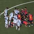 Dani Olmo no relvado na final do Mundial 2026