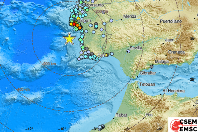 Sismo em Portugal: houve quatro réplicas, autoridades apelam à «tranquilidade»