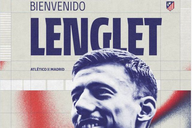 Atl. Madrid oficializa chegada de Lenglet