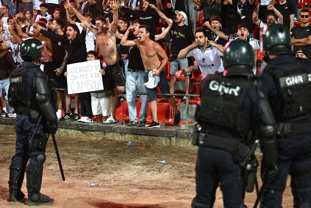 GNR deteve quatro pessoas nos desacatos no Aves SAD-V. Guimarães