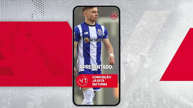 A BOLA em 59 segundos: Conceição em Turim, Amdouni quer o Benfica... e um sismo em Portugal