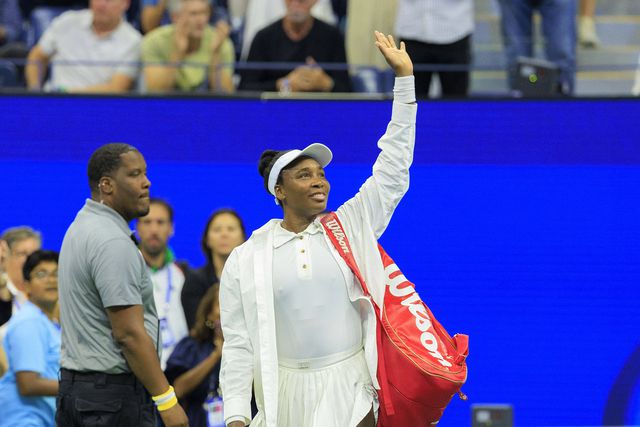 Venus Williams no US Open aos 45 anos