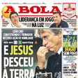 Primeira página de A BOLA de 19/09/2026
