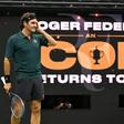 Roger Federer vai entrar para o Hall of Fame do ténis, mas antes voltou a jogar em Flushing Meadows     Fotografia Imago