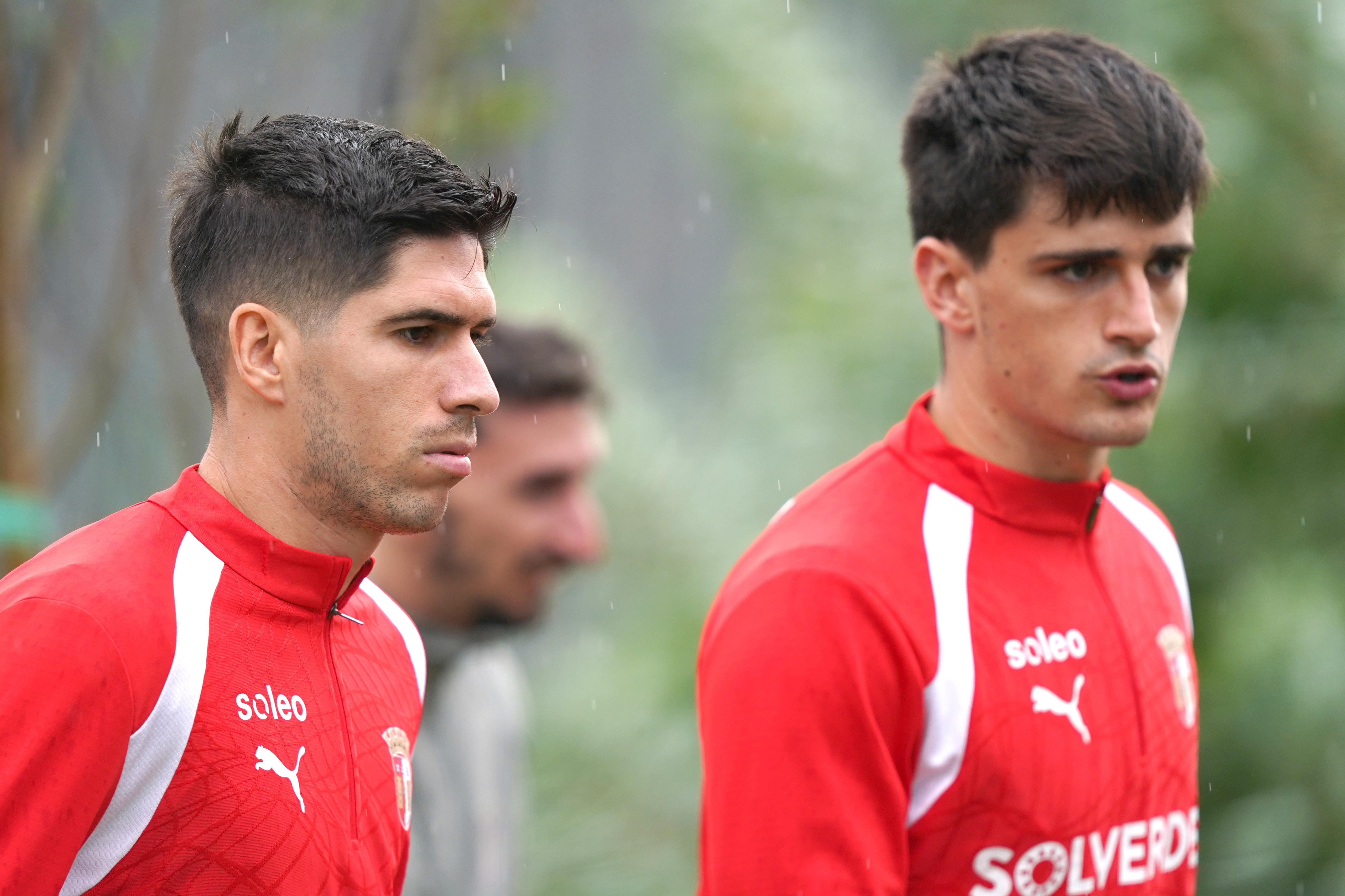 Fran Navarro acredita que o SC Braga vai eliminar o Áustria Viena e apurar-se para a Liga Conferência — Foto: Hugo Delgado/LUSA