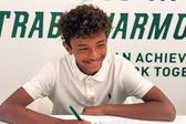 Lucas Cunha, filho de Nani, assina contrato com o Sporting - Foto: Nani/Instagram