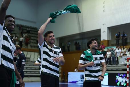 Leões continuam em estado de graça — Foto: Sporting