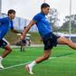 Nehuén Pérez em ação no treino dos dragões - Foto: FC Porto