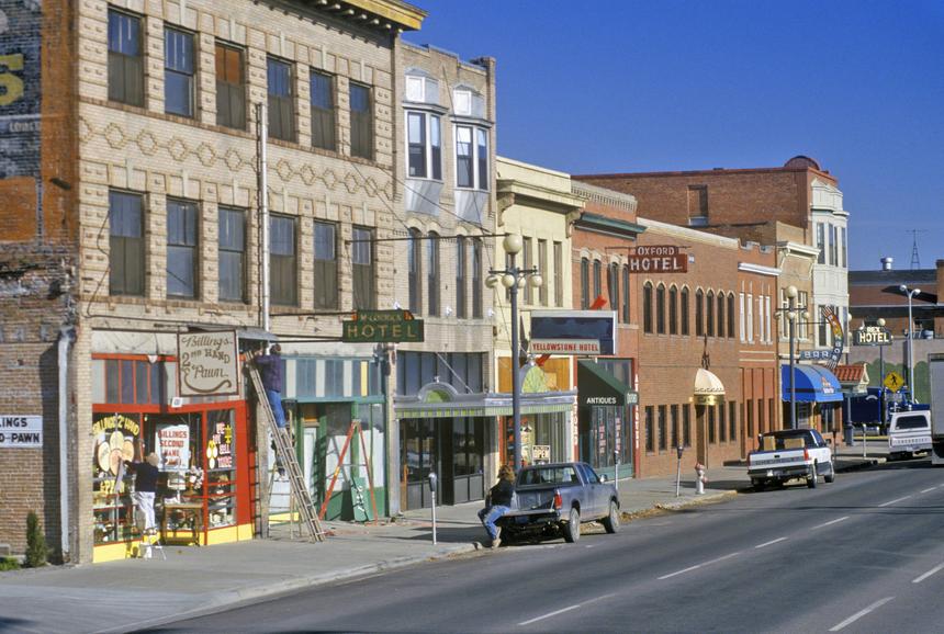 Billings, no Montana, Estados Unidos. Foto IMAGO
