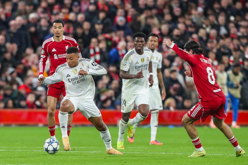 Kylian Mbappé não visitará Anfield nesta fase de liga da Champions
