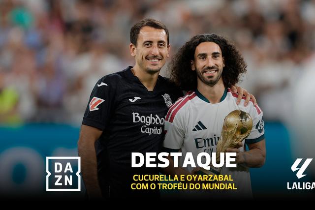 Cucurella é o único campeão do Mundo do Real... mas teve companhia na homenagem