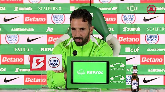 Rúben Amorim: «Não vivo muito confortável com essa história de que o Sporting é imparável...»