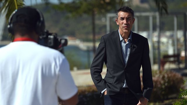 Bruno Lage entrevistado por A BOLA - Foto: Miguel Nunes